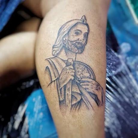 San Judas Tattoo for Women (Guide with Examples)