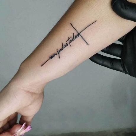 San Judas Tattoo for Women (Guide with Examples)