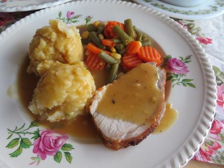 Classic Pork Loin with Gravy