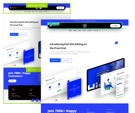 Divi - Frontend Editing
