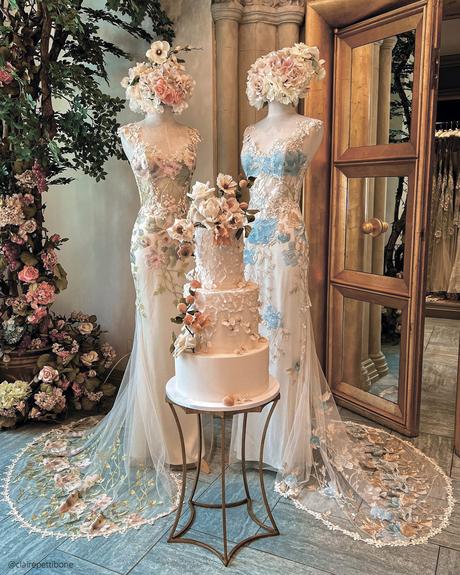 best bridal salons in los angeles dresses cake clairepettibone