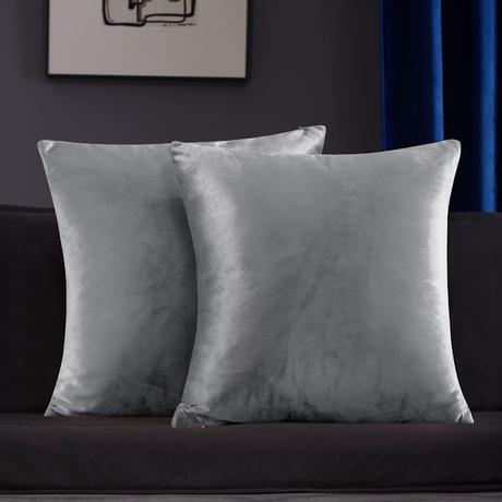 Velvet Decorative Square Throw Pillow Covers