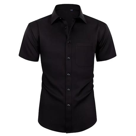 Men's Stretch Casual Button Down Shirt