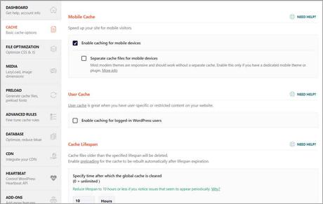 WP Rocket Review & Tutorial: Is it Worth it? WP Rocket review WP Rocket page cache settings