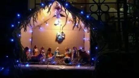 A spectacular view of xmas decoration in Bhubaneshwar