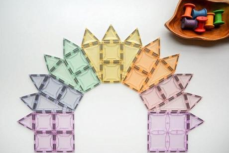 Vibrant and Long-lasting Magnetic Tiles for Kids