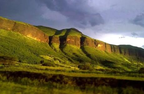 A scenic view of vgatpuri, Nashik which is a home to several temples and shrines