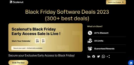 Scalenut Black Friday Deal 2023 Get Upto 60% Di...