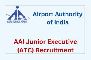 AAI Junior Executive Online Form 2023 | AAI Recruitment 2023