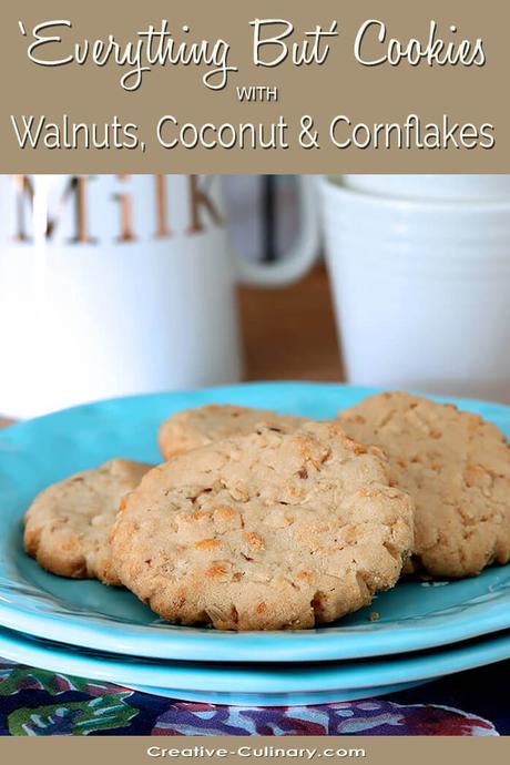 Everything But Cookies with Coconut, Walnuts and Cornflakes