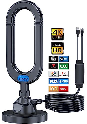 4K Digital Antenna HD TV - Indoor Outdoor Amplifier Signal Booster