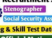 EPFO Recruitment 2023 Stenographer Skill Test Schedule