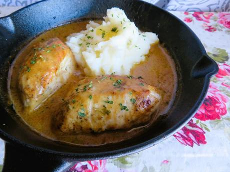Creamy Dijon Sauced Chicken