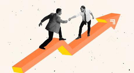 Task Management Best Practices in Filevine Two lawyer working together across automation arrow