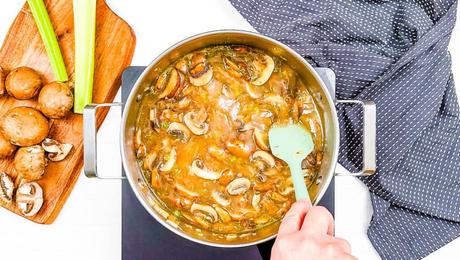 Vegan Mushroom And Wild Rice Soup