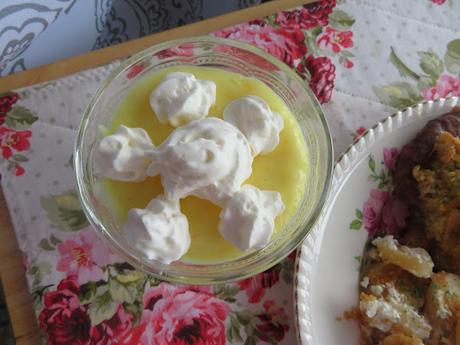 Lemon Cream Pudding