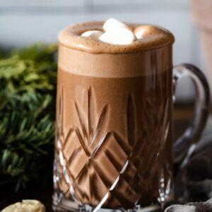 Salted Cashew Hot Chocolate