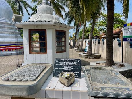 How To Visit Nainativu Island (Nagadeepa Island): A Truly Offbeat Adventure (2023) buddha-footprints-at-Nagadeepa-Purana-Vihara