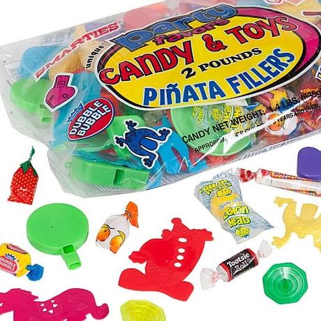 Way to Celebrate! Assorted Candy and Toys Party Pinata Filler, 2 lbs