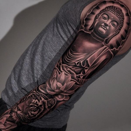 20 Best Religious Tattoo Sleeve Designs Trendy In 2023