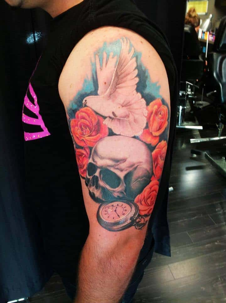 20 Best Religious Tattoo Sleeve Designs Trendy In 2023