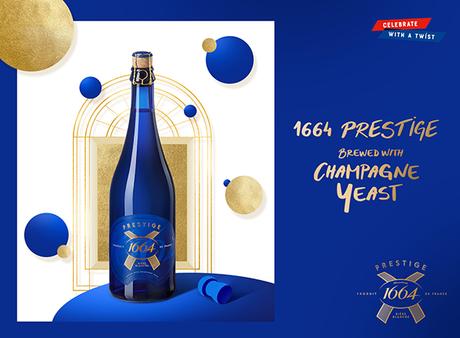 Embrace the ‘Joie de Vivre’ with 1664 Prestige, an Elegant Wheat Beer with a Champagne Twist
