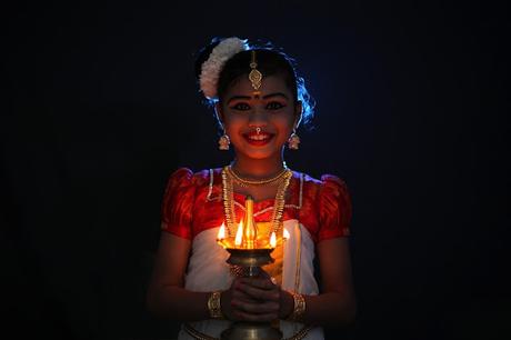 Girl, Diwali, by lotusdigitals6