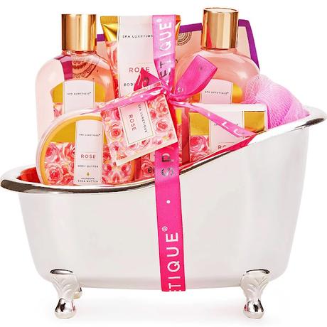 9 Pcs Rose Bath Gift Kits