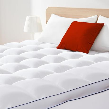 Extra Thick Cooling Mattress Pad Cover