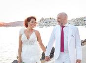 Colorful Summer Wedding Poros with Bougainvillea Katerina Dimitris