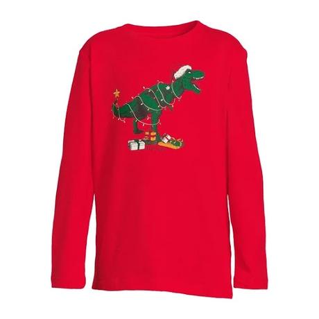 Tree Rex Graphic Tee with Long Sleeves