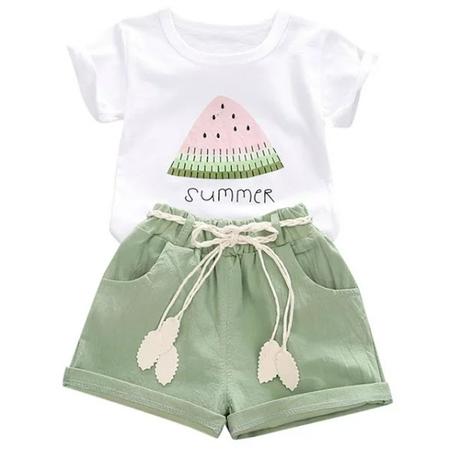 Cute T-Shirt Shorts 2pc Outfit