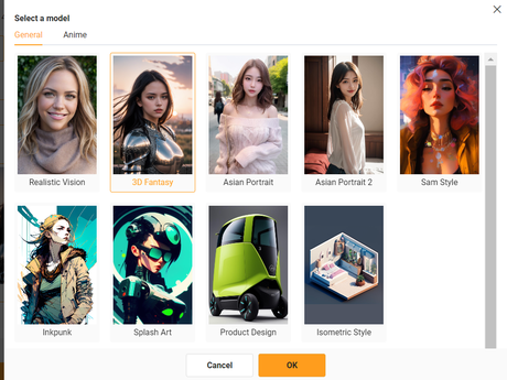 Step 3: Adjust Image Sizes and Models