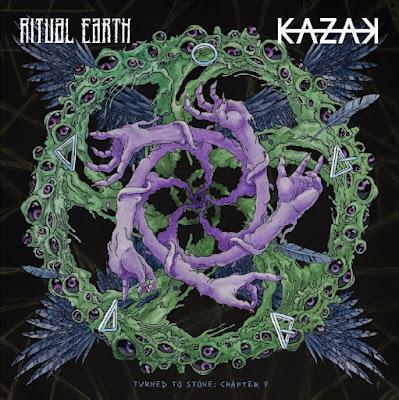 Doom and psych metallers RITUAL EARTH and KAZAK unite for 