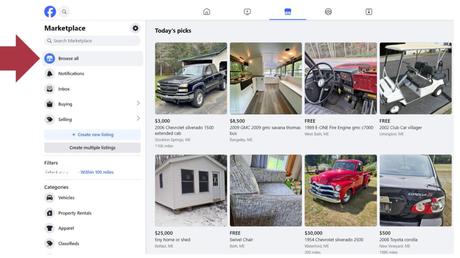 how to find the facebook marketplace