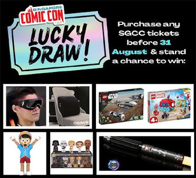 Tickets to Singapore Comic Con SGCC 2023 Are Now For Sale WIth Early Bird Promos