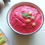 Beetroot chickpea puree is a delicious and healthy food for babies. This vibrant pink, creamy, flavorful puree is easy to make and very versatile.