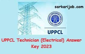 UPPCL Technician (Electrical) Answer Key 2023 UPPCL Technician (Electrical) Answer Key 2023