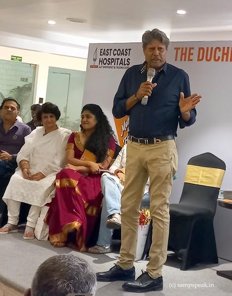 Happy moment with legend Haryana Hurricane - Great Kapil Dev Happy moment with legend Haryana Hurricane - Great Kapil Dev