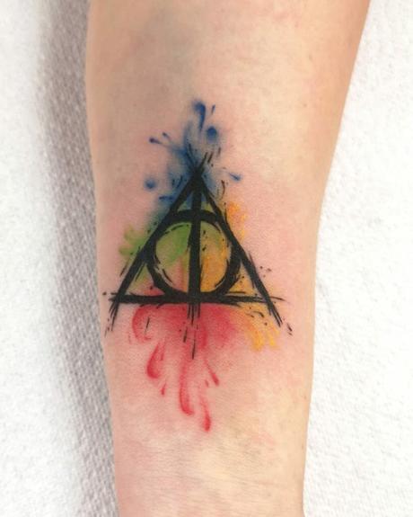 111 Best deathly hallows tattoos design ideas