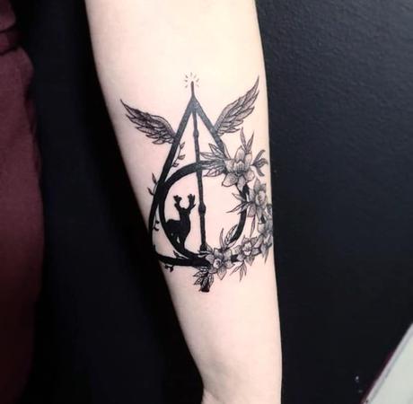 111 Best deathly hallows tattoos design ideas