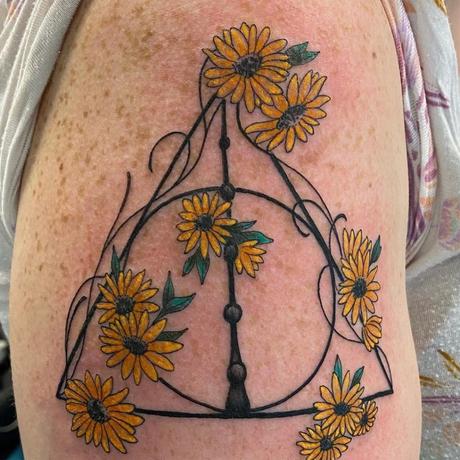 111 Best deathly hallows tattoos design ideas