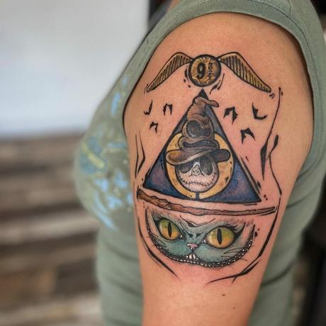 111 Best deathly hallows tattoos design ideas