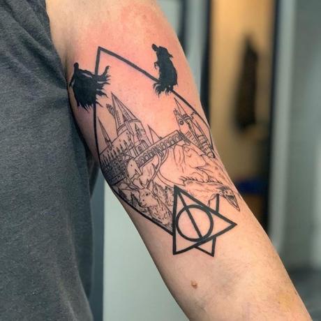 111 Best deathly hallows tattoos design ideas