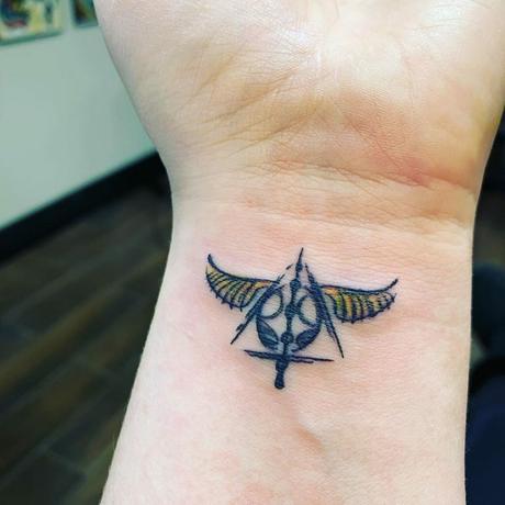 111 Best deathly hallows tattoos design ideas