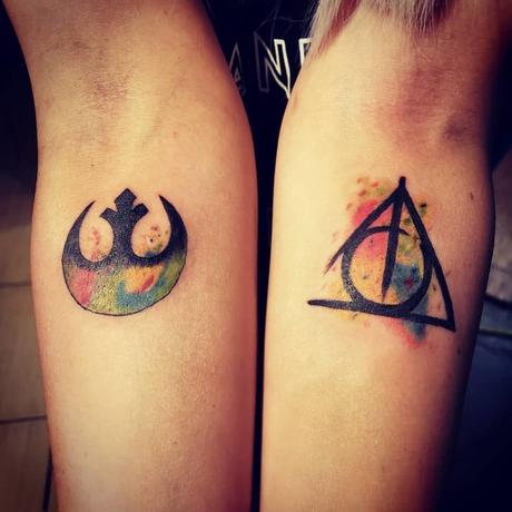 111 Best deathly hallows tattoos design ideas