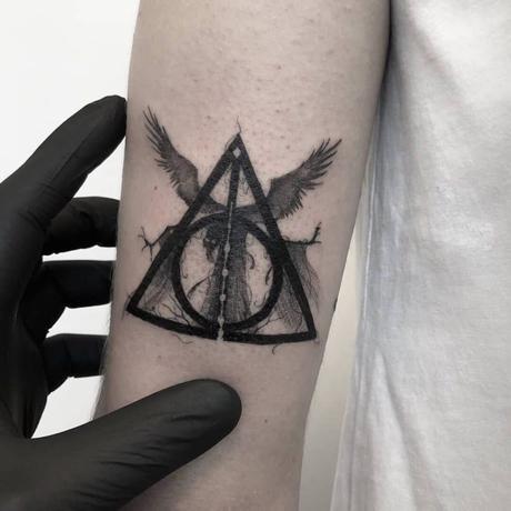 111 Best deathly hallows tattoos design ideas