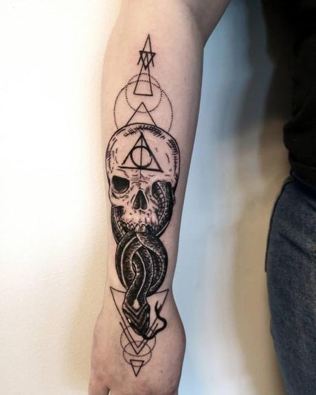 111 Best deathly hallows tattoos design ideas