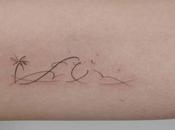 Best Minimalist Palm Tree Tattoo Design Ideas