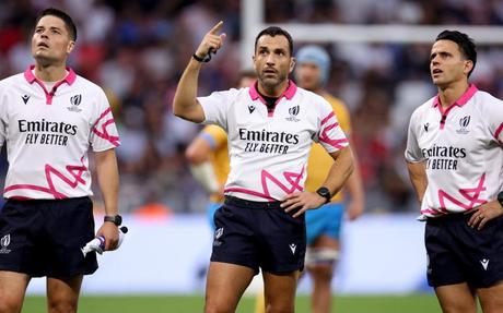 The Rugby World Cup referee calls the bunker system a ‘mistake’ and wants to face the media